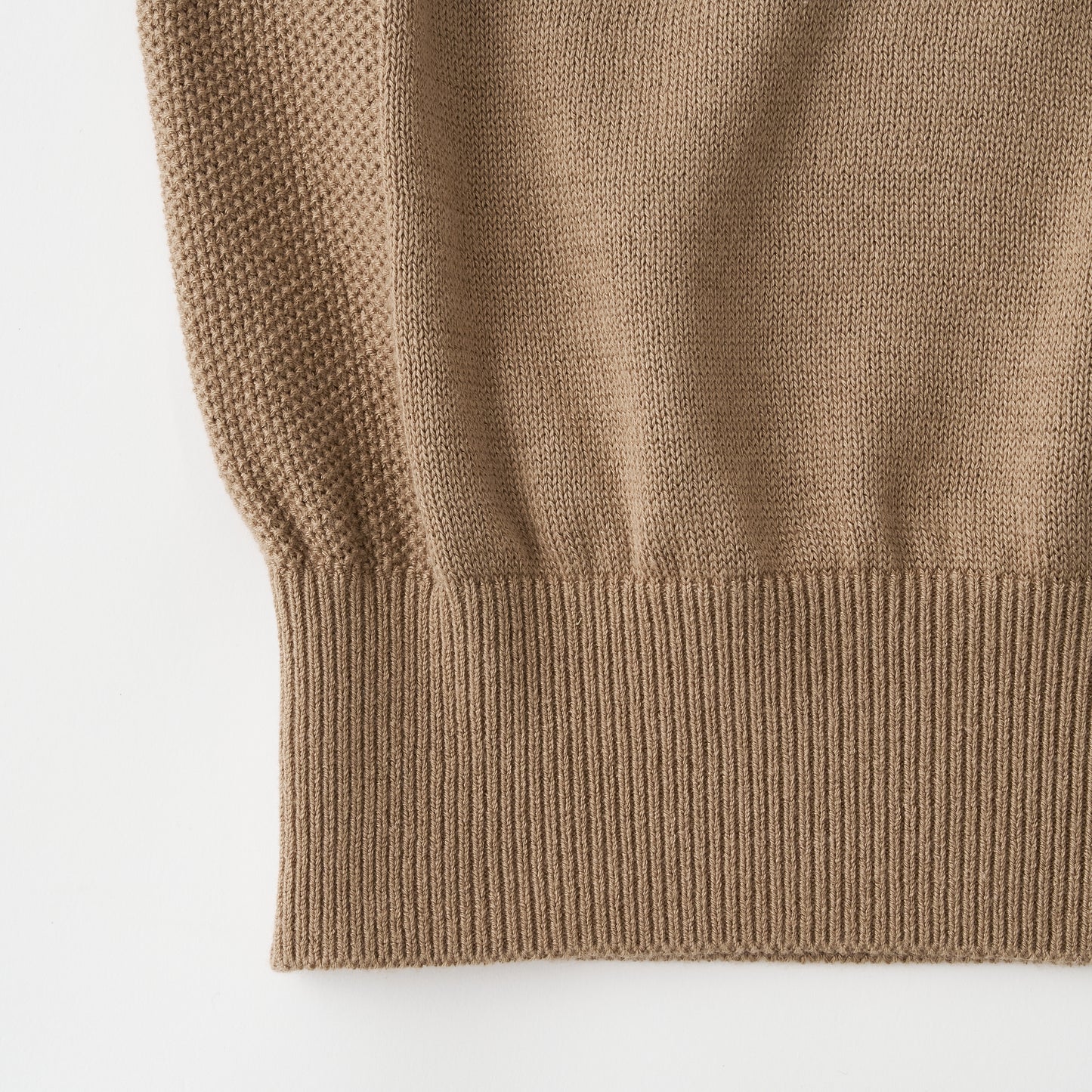 Silk blend Crew neck Vest