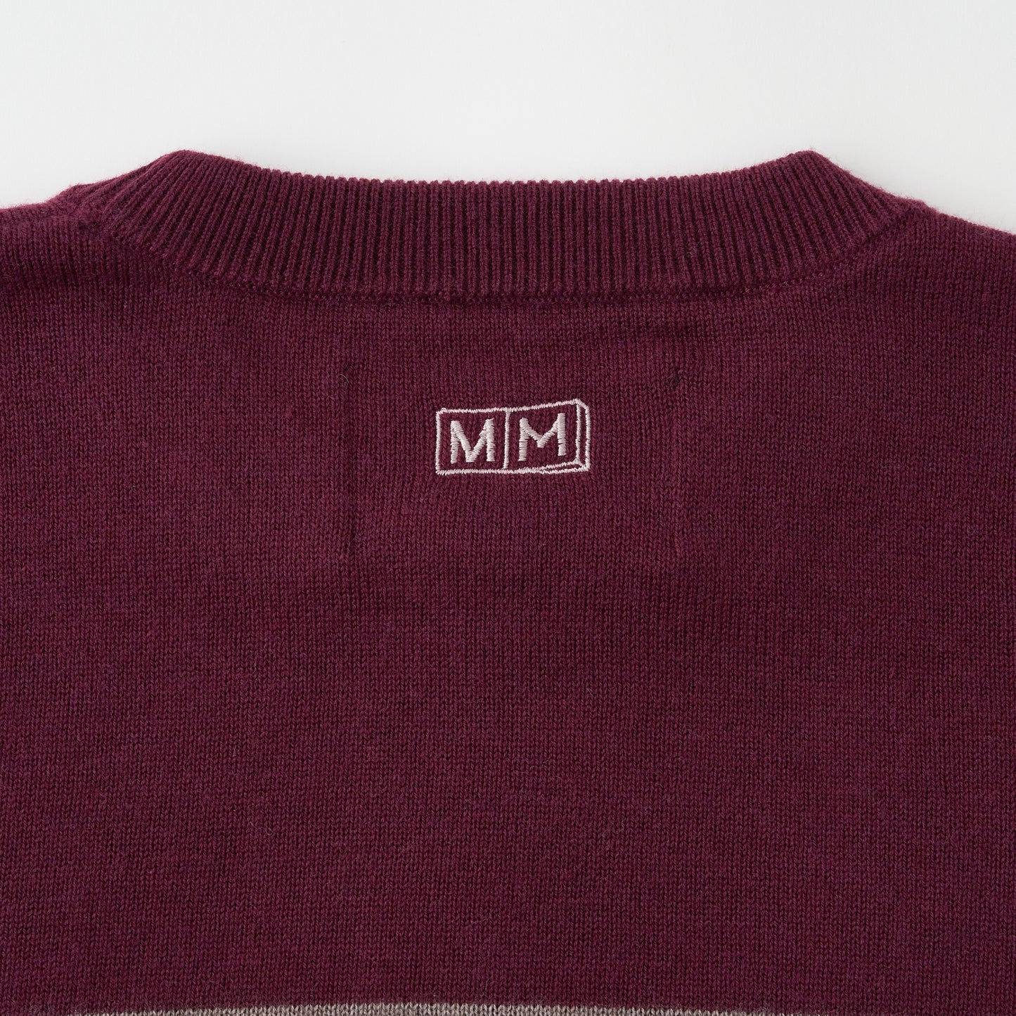 Bicolor border Pullover