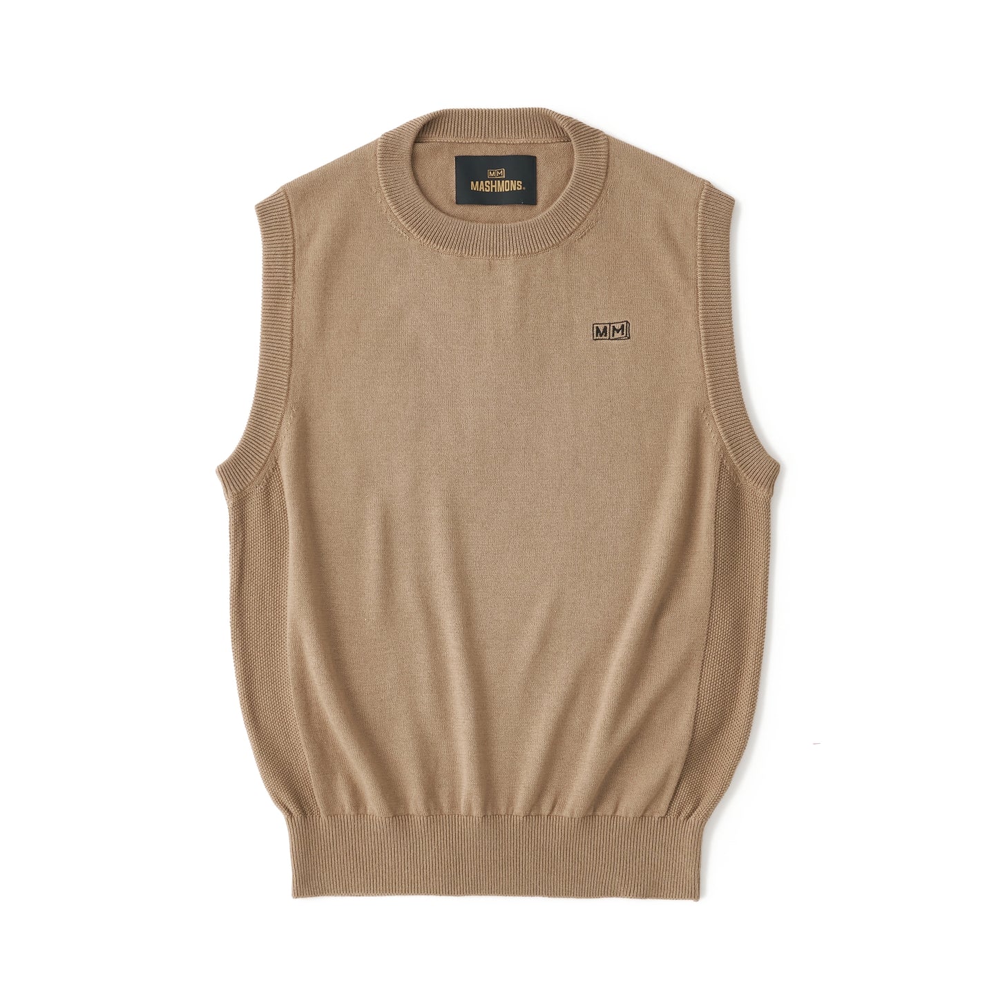 Silk blend Crew neck Vest