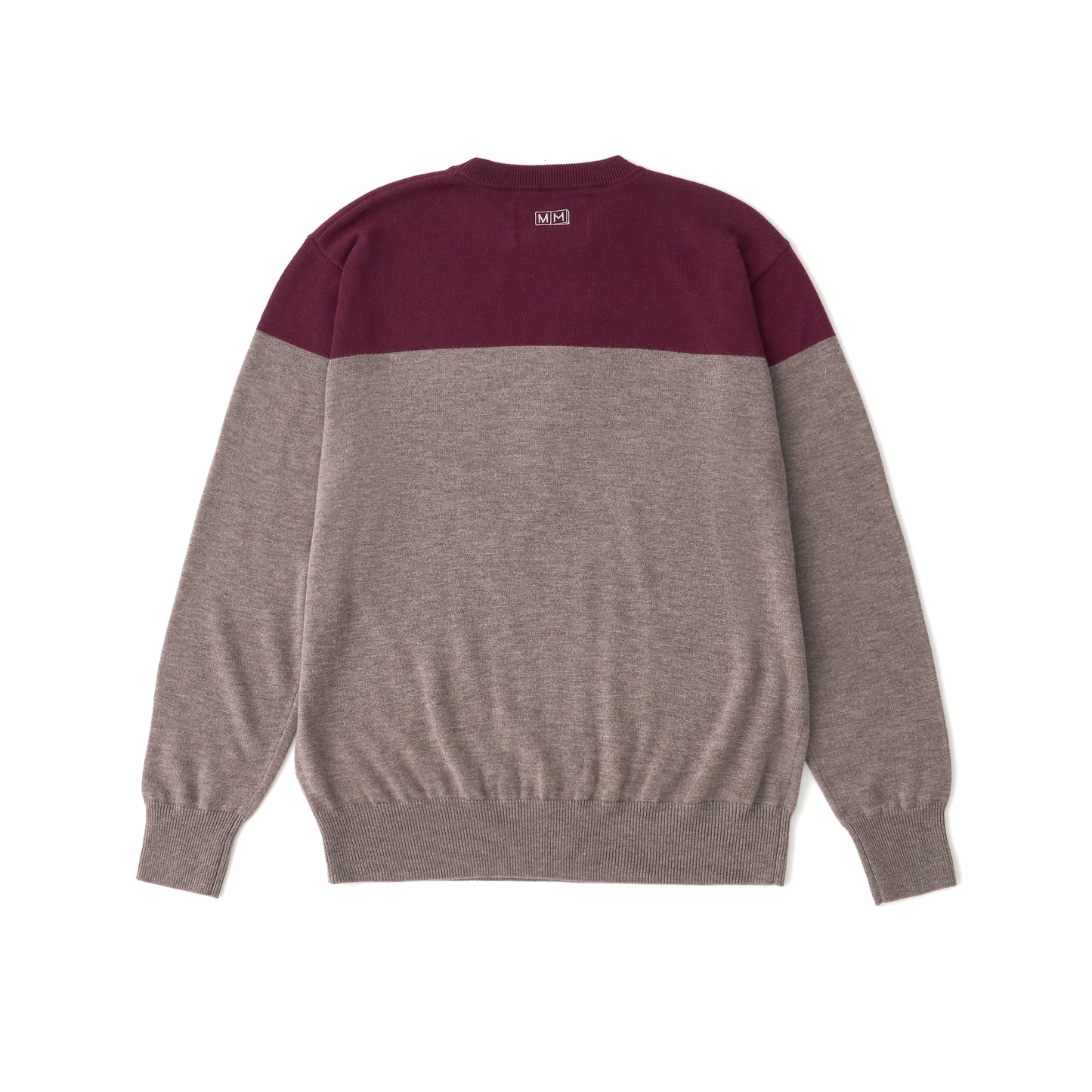 Bicolor border Pullover