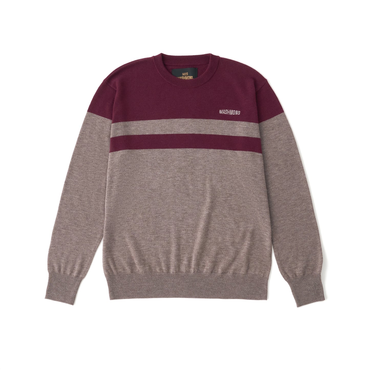 Bicolor border Pullover
