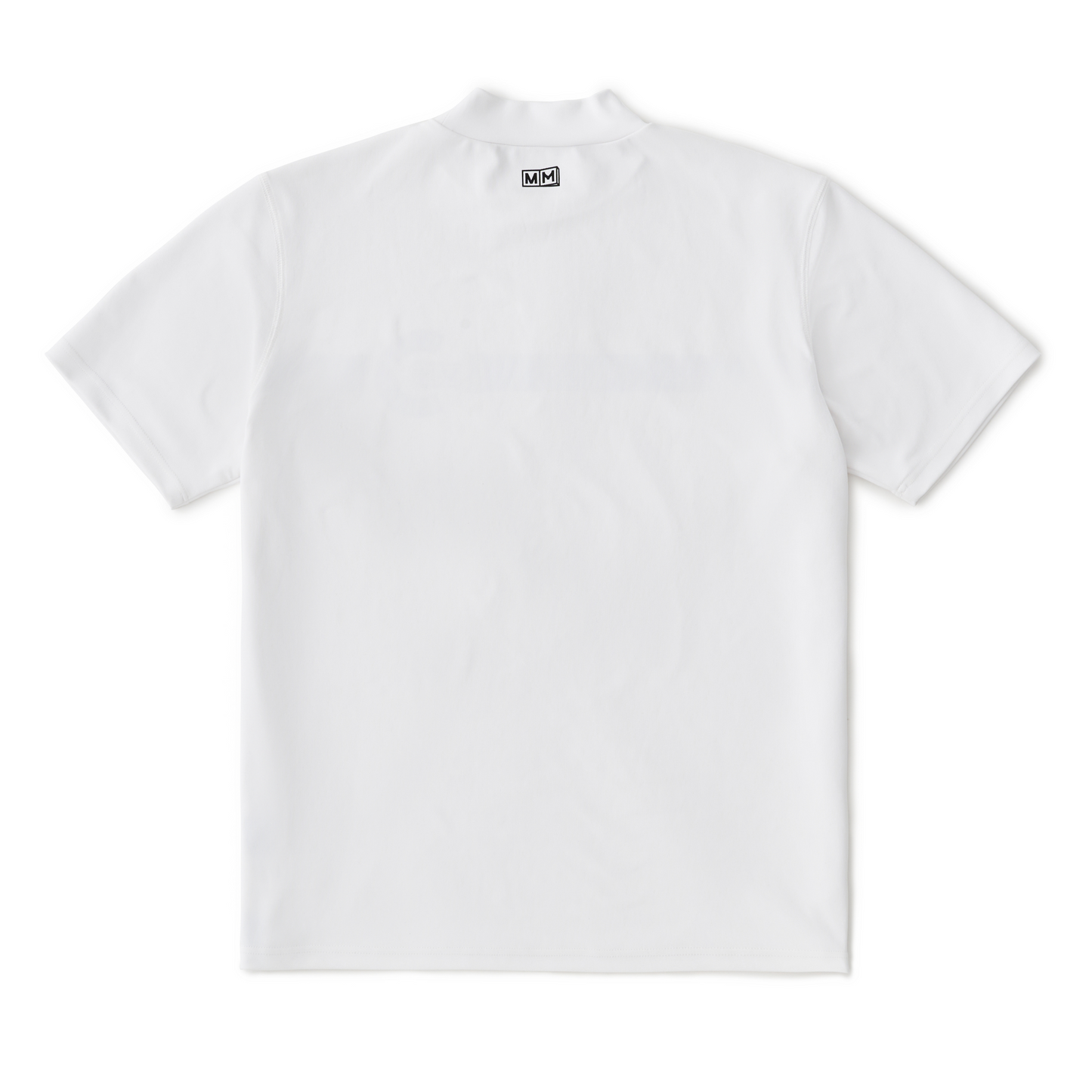 Short sleeve Line Mock neck