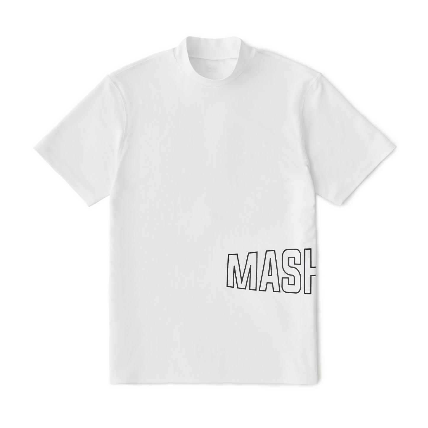 Short sleeve MASHMONS Mock neck