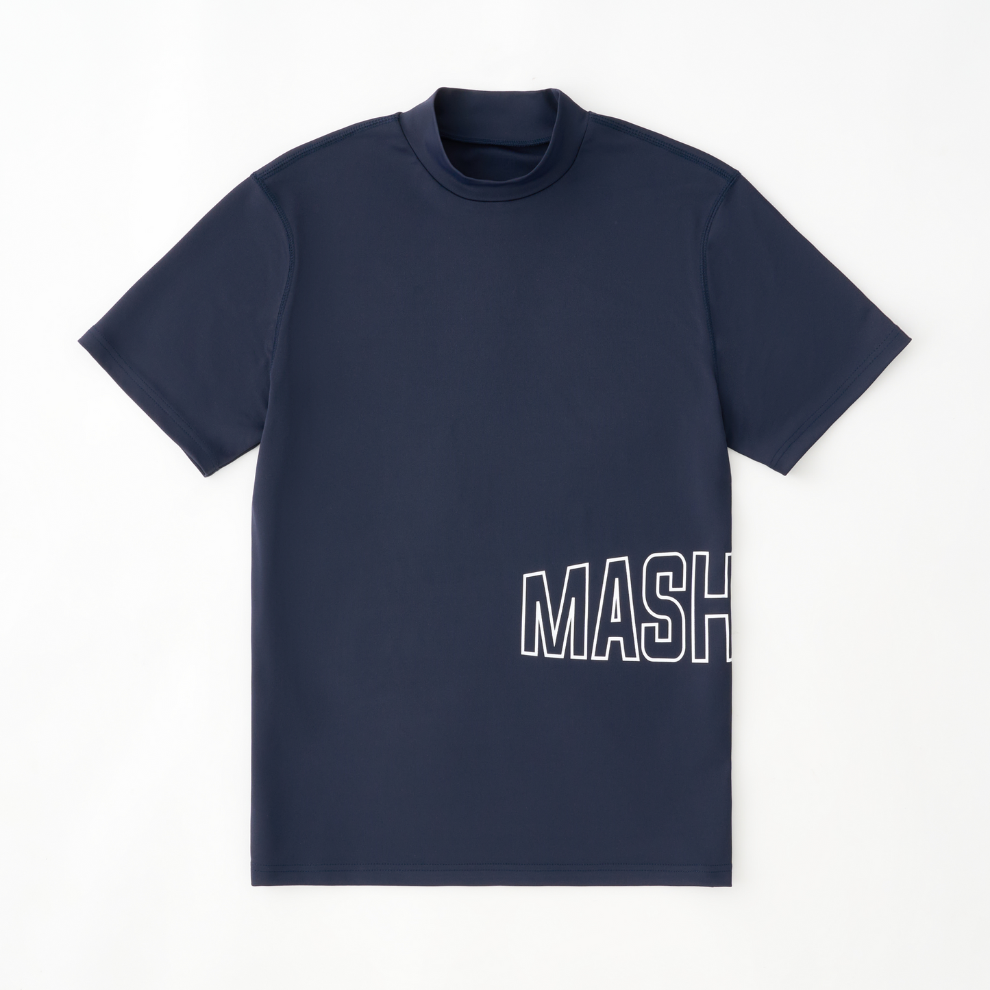 Short sleeve MASHMONS Mock neck