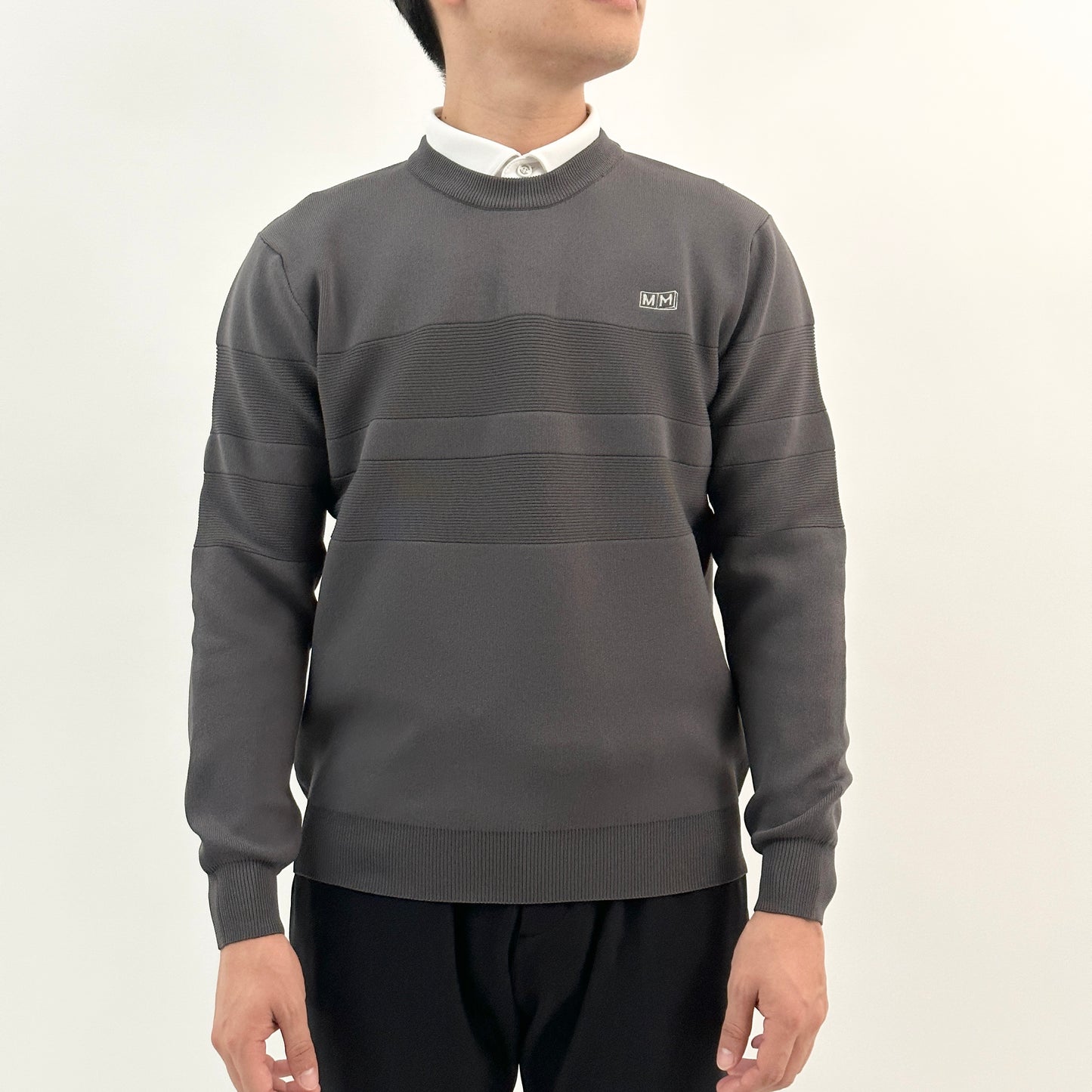 Shadow border Pullover