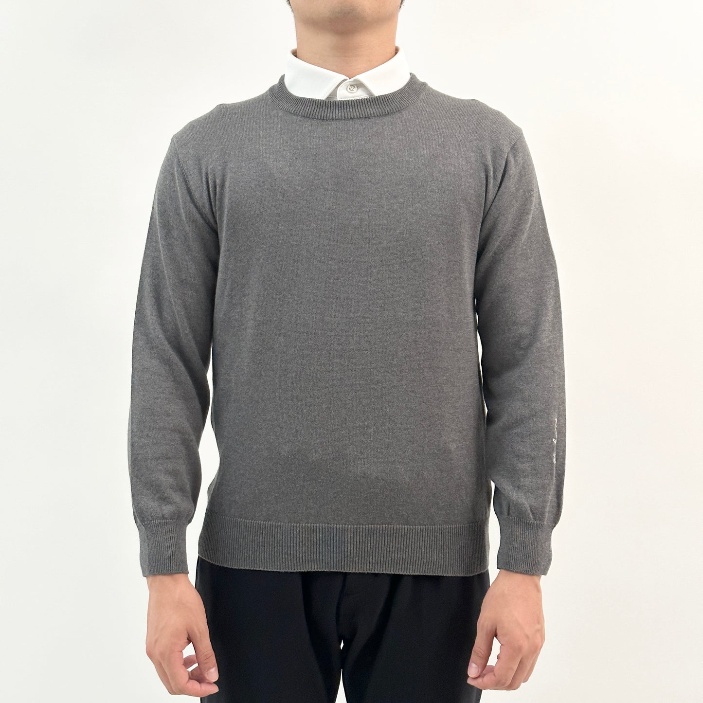Silk blend Crew neck Pullover