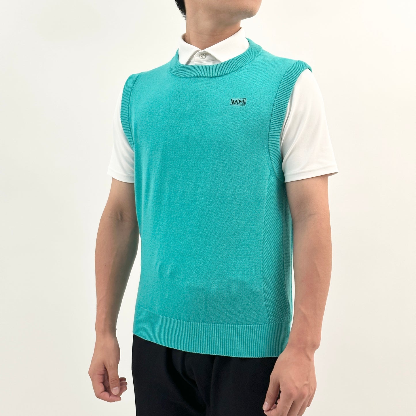 Silk blend Crew neck Vest