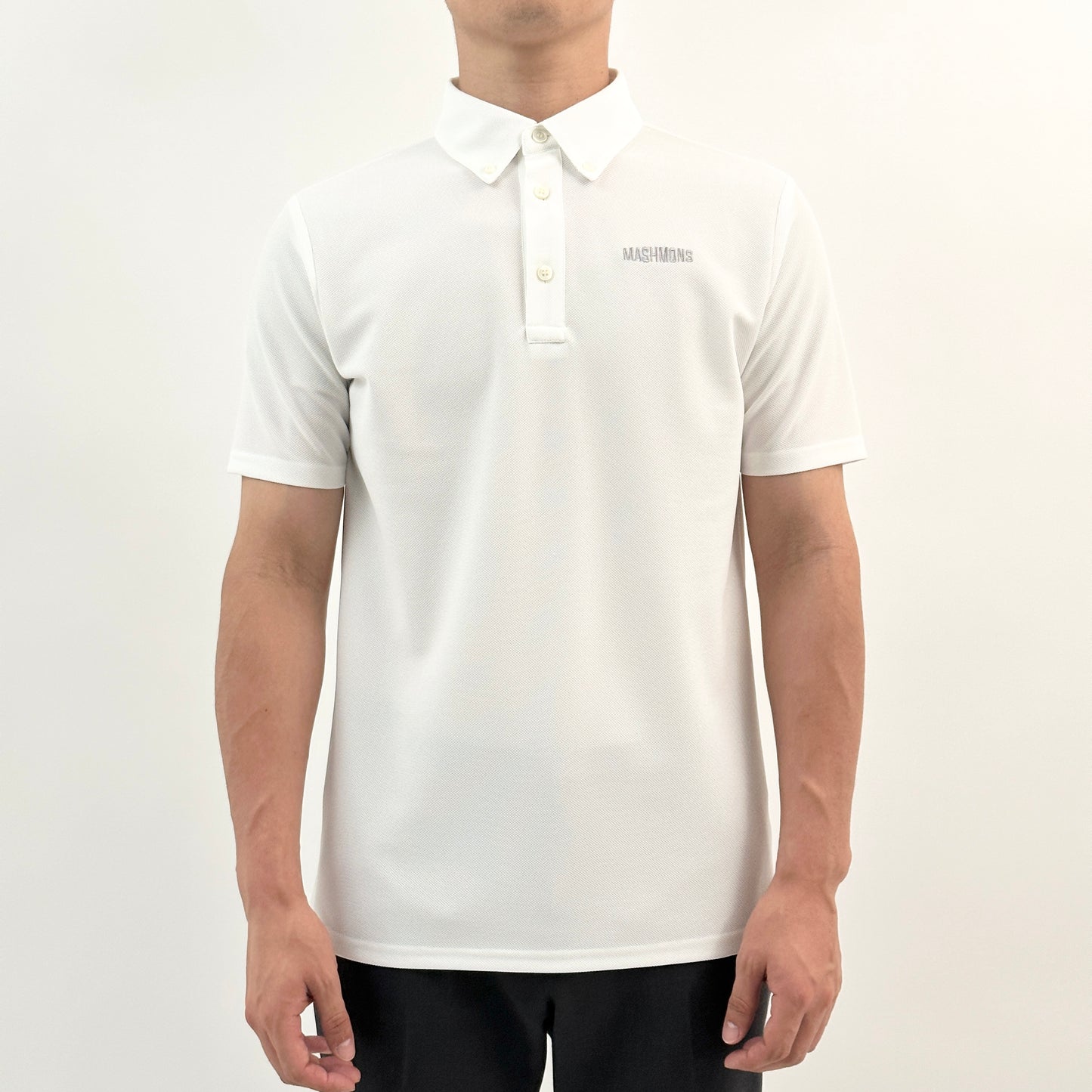 Pique knitting Button down