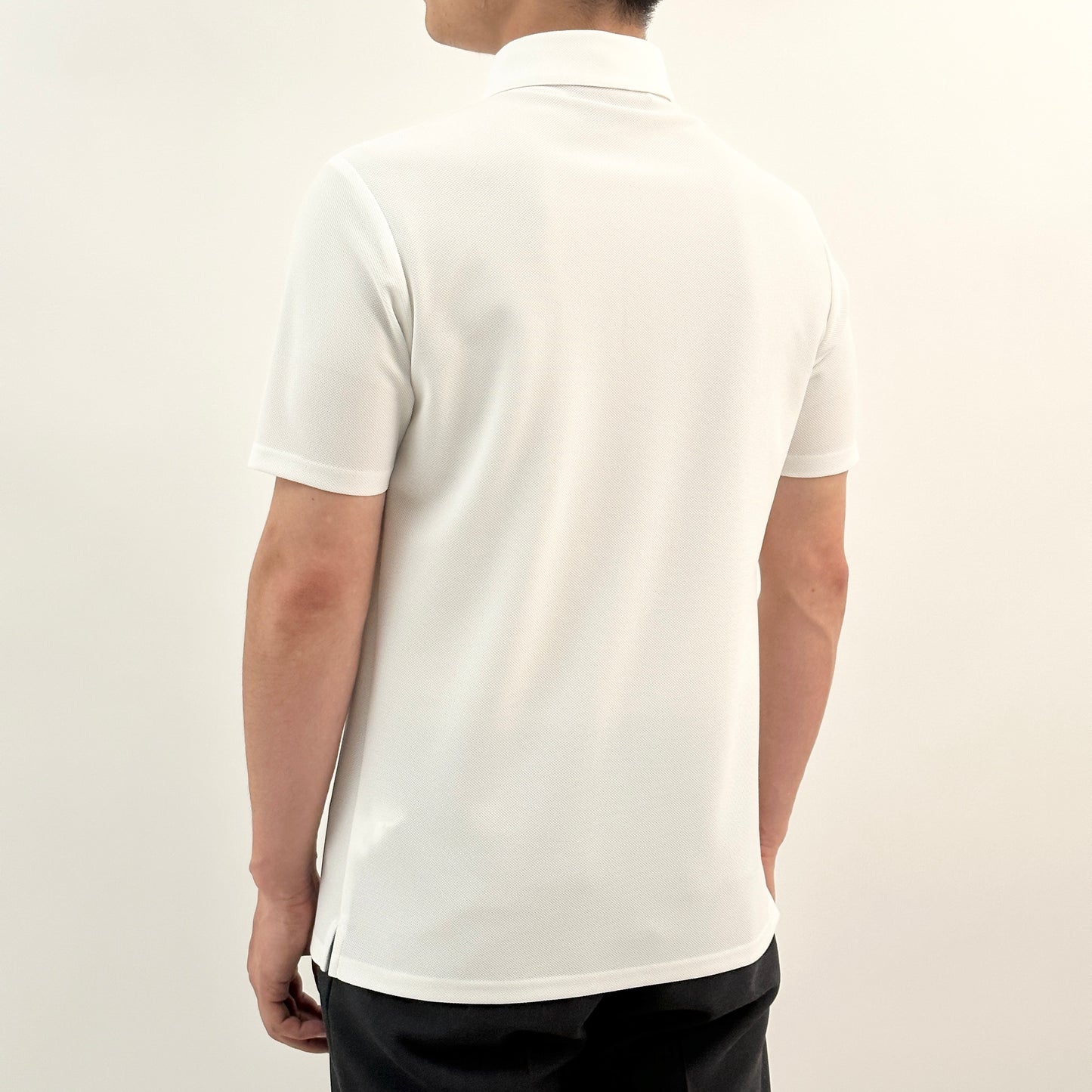Pique knitting Button down