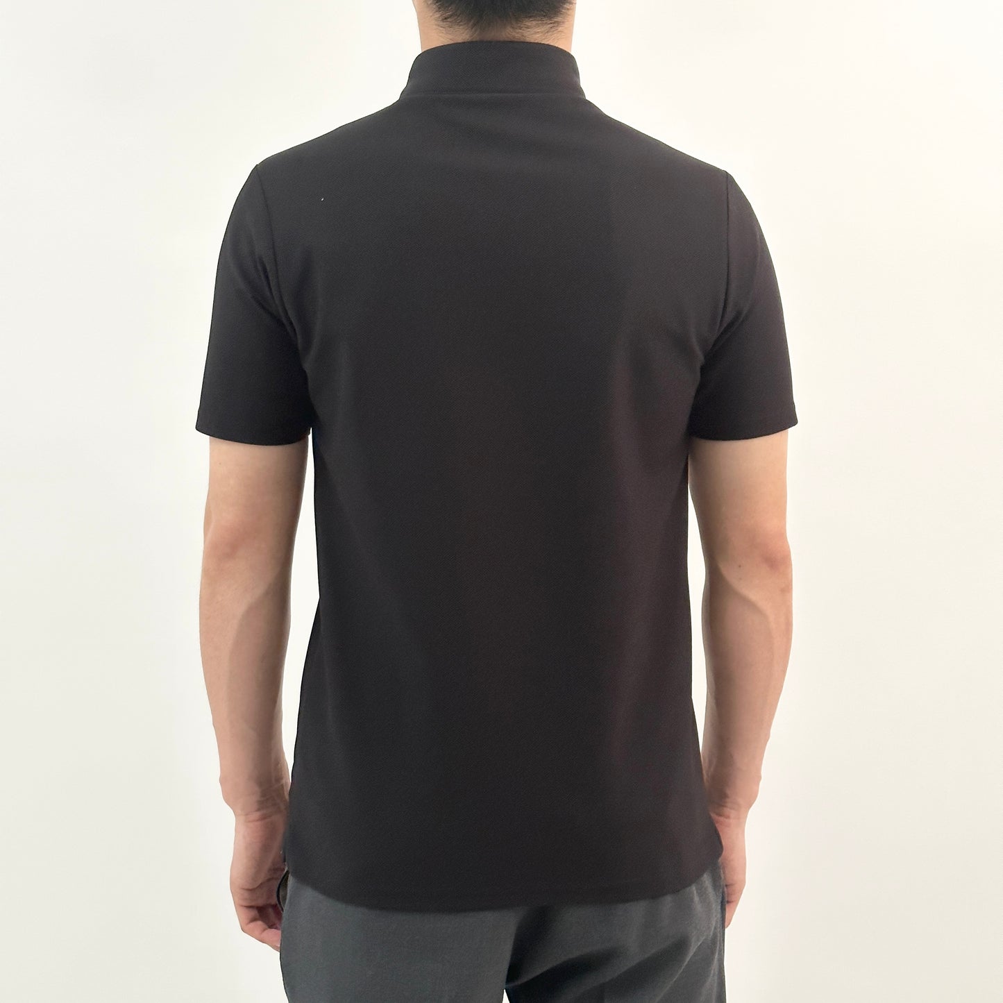 Pique knitting Button down