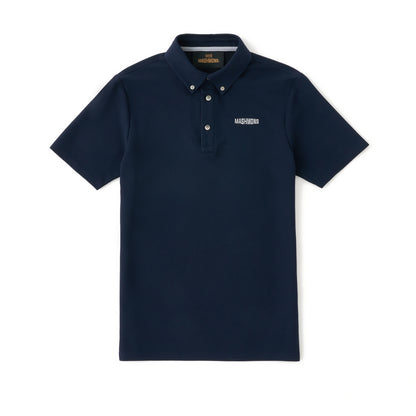 Pique knitting Button down