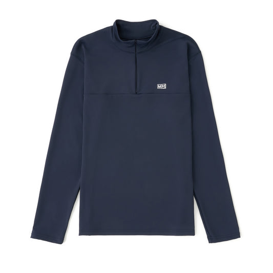 Front-Zip Turtle Pullover