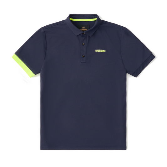 Blocking neon Polo shirt