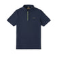 Open front Bicolor Polo shirt