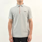 Open front Bicolor Polo shirt